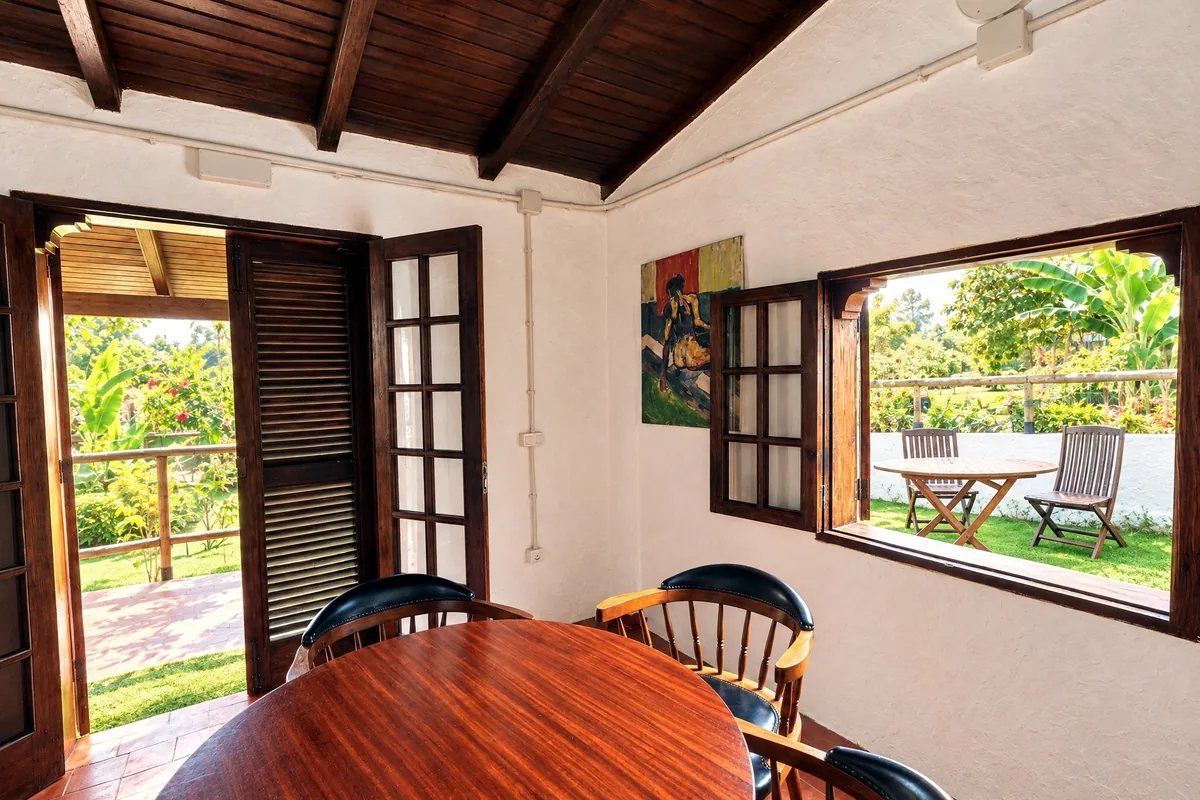 Set de rodaje en Casa Amada